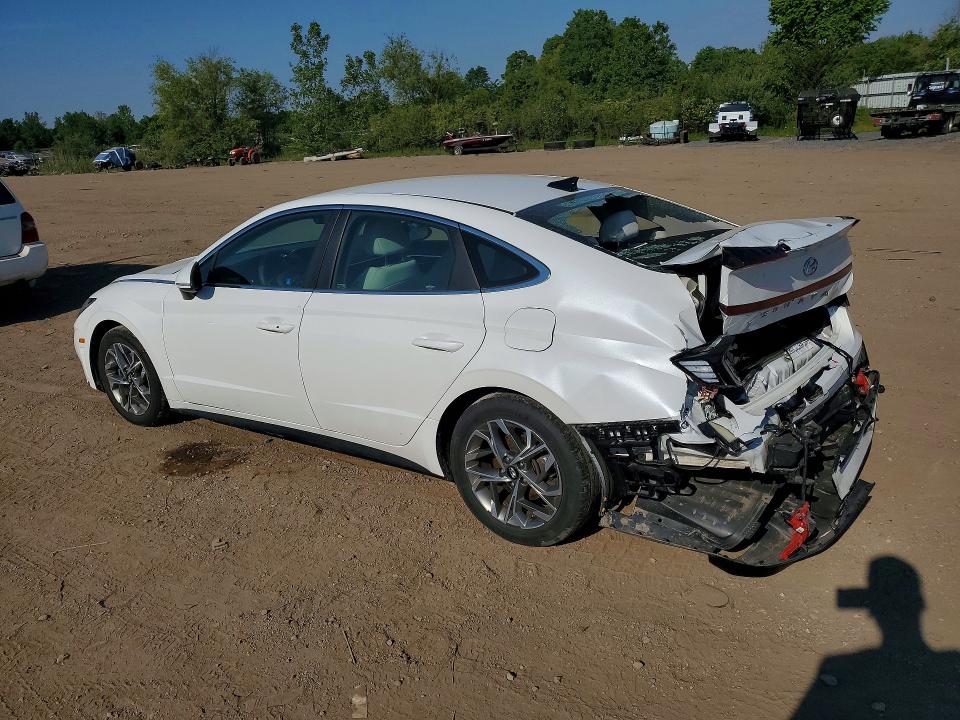2022 Hyundai Sonata VIN KMHL64JA3NA174975 COPART salvage auction — REAR END, Oh - Cert Of Title-Salvage, sold $4,050 on 2026-07-16 (photo 2)