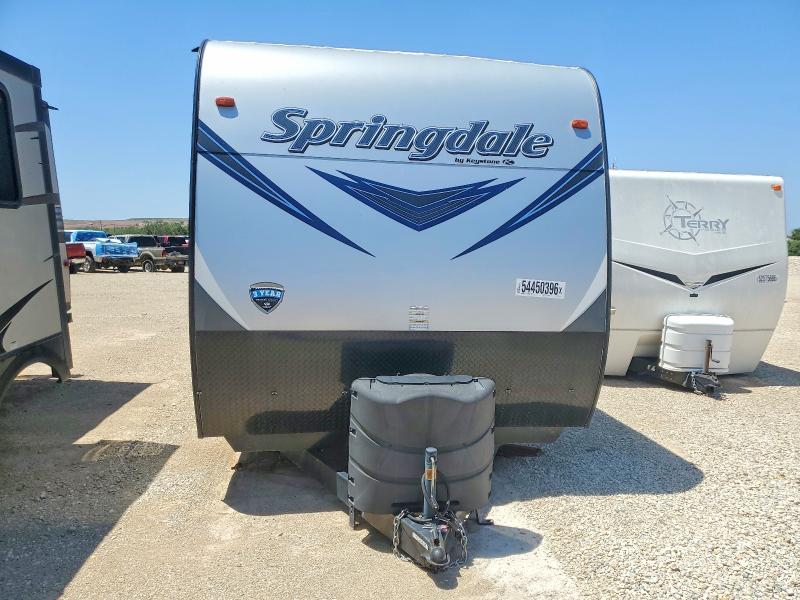 2019 Keystone Springdale VIN 4YDT38B26K3101494 COPART salvage auction — HAIL, TX - SALVAGE VEHICLE TITLE, sold $8,200 on 2026-08-20 (photo 7)