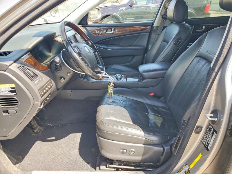 2011 Hyundai Equus VIN KMHGH4JF6BU034727 COPART salvage auction — REAR END, Ny - Mv-907A Salvage Certificate, sold $425 on 2026-07-06 (photo 7)