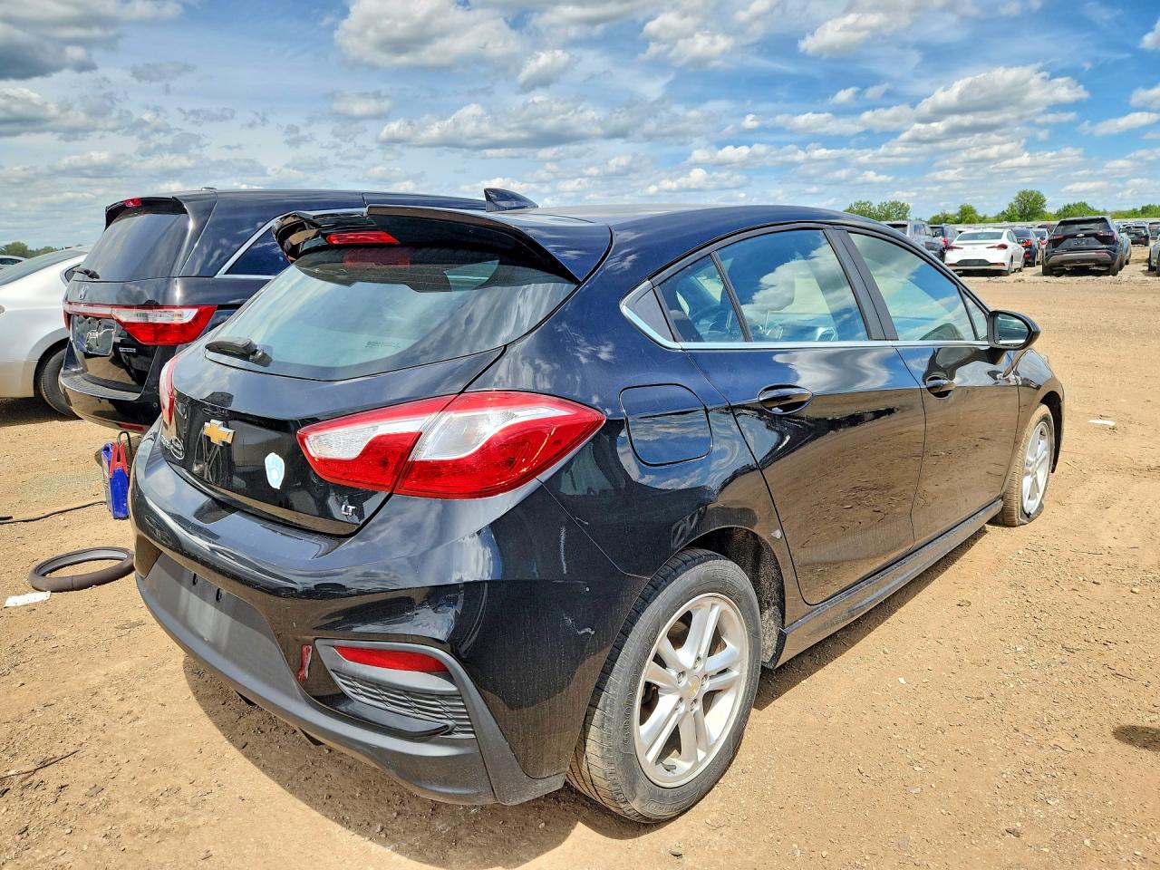 2017 Chevrolet Cruze VIN 3G1BD6SM7HS574947 COPART salvage auction — Front End, IL - JUNKING CERT OF A VEHICLE, sold $425 on 2026-07-02 (photo 3)