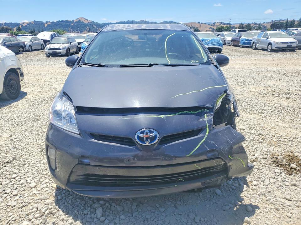 2013 Toyota Prius VIN JTDKN3DU0D5608733 COPART salvage auction — FRONT END, Ca - Salvage Certificate, sold $60 on 2026-07-28 (photo 5)