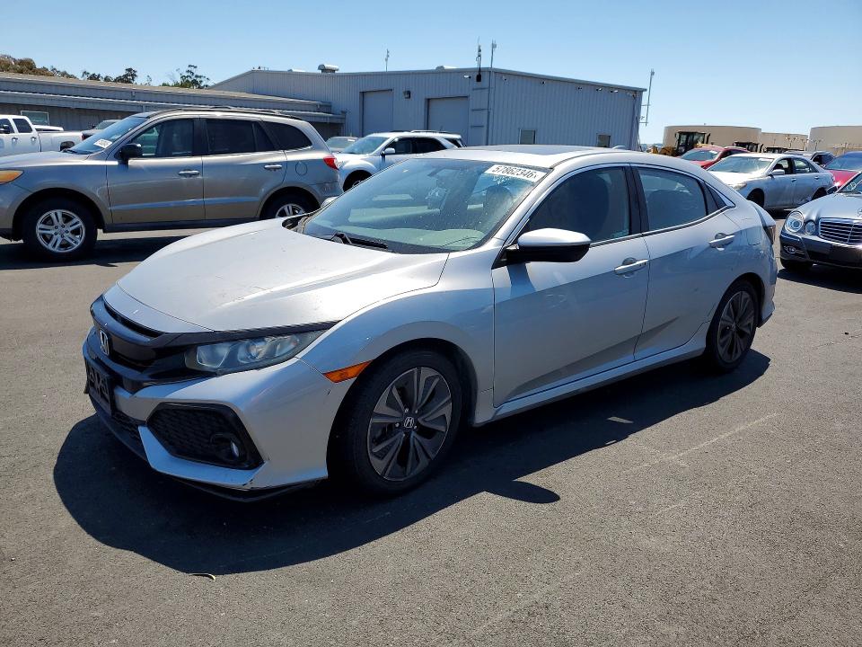 2018 Honda Civic VIN SHHFK7H50JU409520 — COPART salvage auction photo