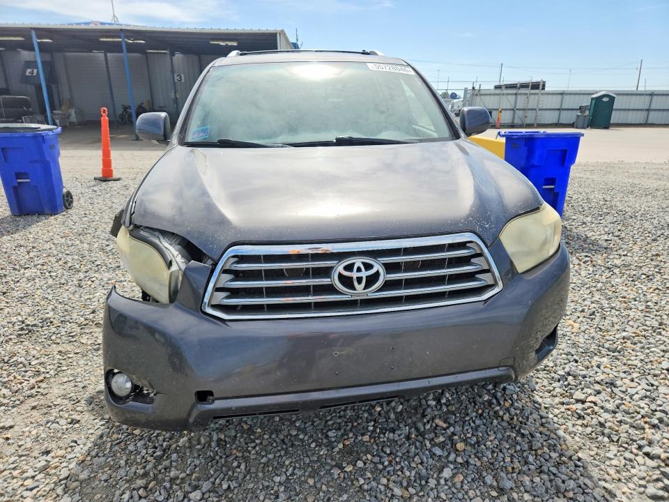 2008 Toyota Highlander VIN JTEES42A182054173 COPART salvage auction — FRONT END, Co - Public - Salvage Title, sold $2,000 on 2026-07-21 (photo 5)