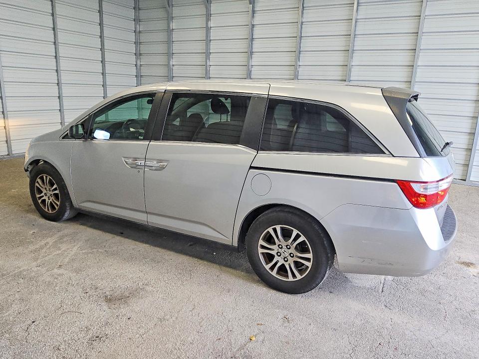 2013 Honda Odyssey VIN 5FNRL5H40DB089790 COPART salvage auction — FRONT END, Fl - Certificate Of Title, sold $1,400 on 2026-07-07 (photo 2)