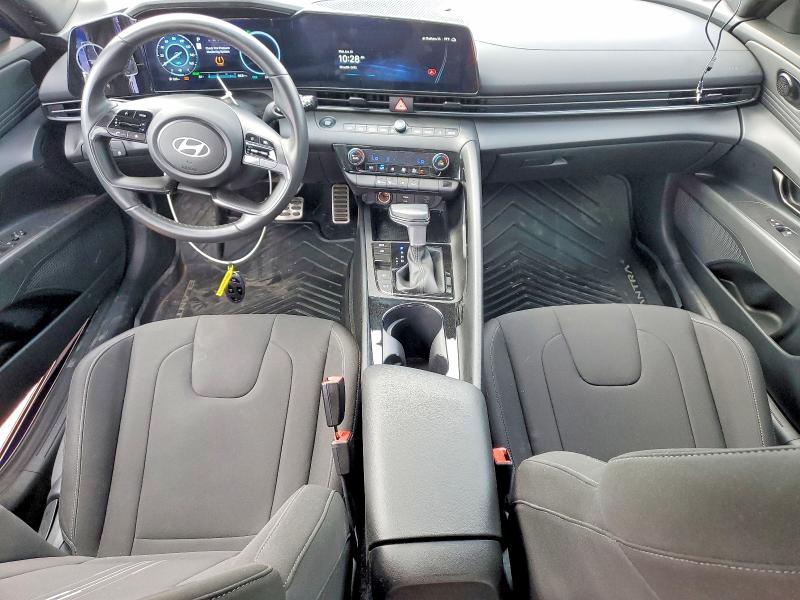 2025 Hyundai Elantra VIN KMHLM4DJ1SU145163 COPART salvage auction — FRONT END, Va - Cert Of Title - Salvage, sold $6,900 on 2026-07-17 (photo 8)