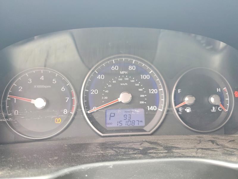 2011 Hyundai Santa fe VIN 5XYZG3AB4BG008071 COPART salvage auction — REAR END, Fl - Cert Of Title Slvg Rebuildable, sold $1,700 on 2026-07-08 (photo 9)