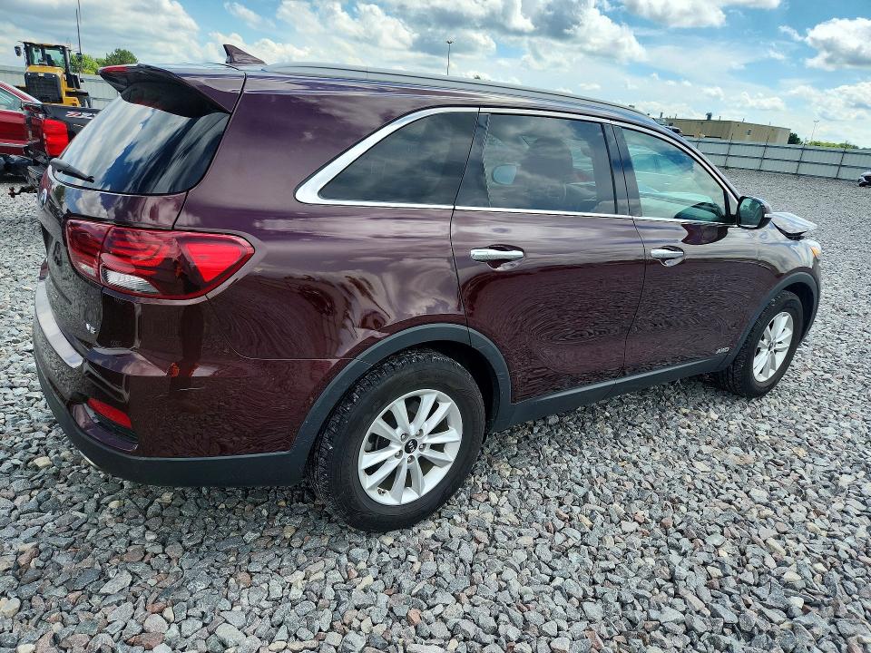 2019 Kia VIN 5XYPGDA55KG479976 COPART salvage auction — FRONT END, Wi - Certificate Of Title, sold $225 on 2026-07-13 (photo 3)