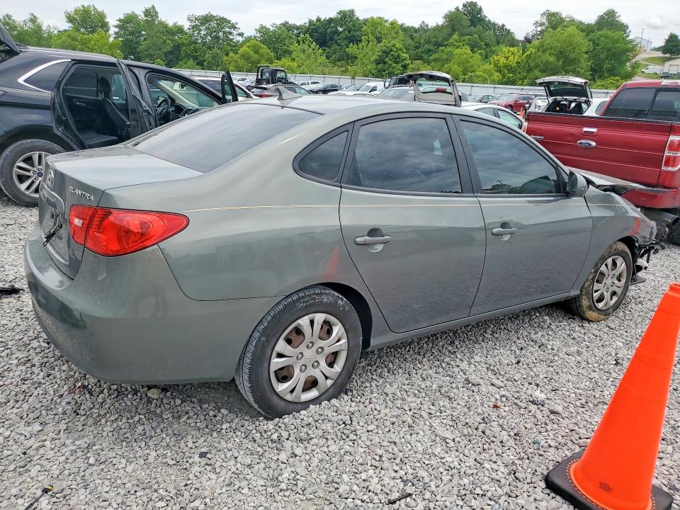 2009 Hyundai Elantra VIN KMHDU46D49U704050 COPART salvage auction — FRONT END, Ky - Bill Of Sale/Part Only/No Titl, sold $300 on 2026-07-10 (photo 3)