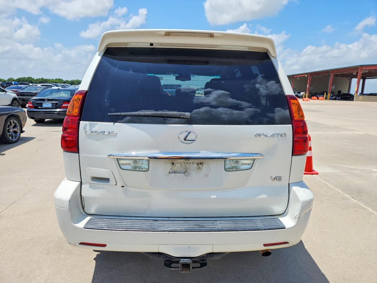 2004 Lexus GX 470 VIN JTJBT20X140057982 COPART salvage auction — Front End, TX - BONDED TITLE - CLEAN, sold $1,950 on 2026-07-09 (photo 6)
