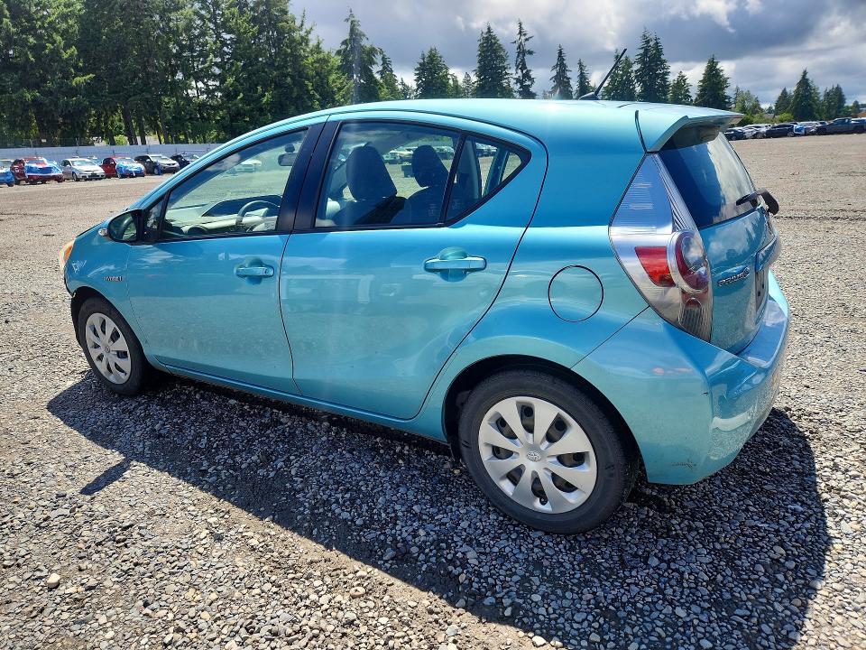 2012 Toyota Prius VIN JTDKDTB34C1030249 COPART salvage auction — FRONT END, Wa - Bill Of Sale, sold $1,250 on 2026-07-31 (photo 2)