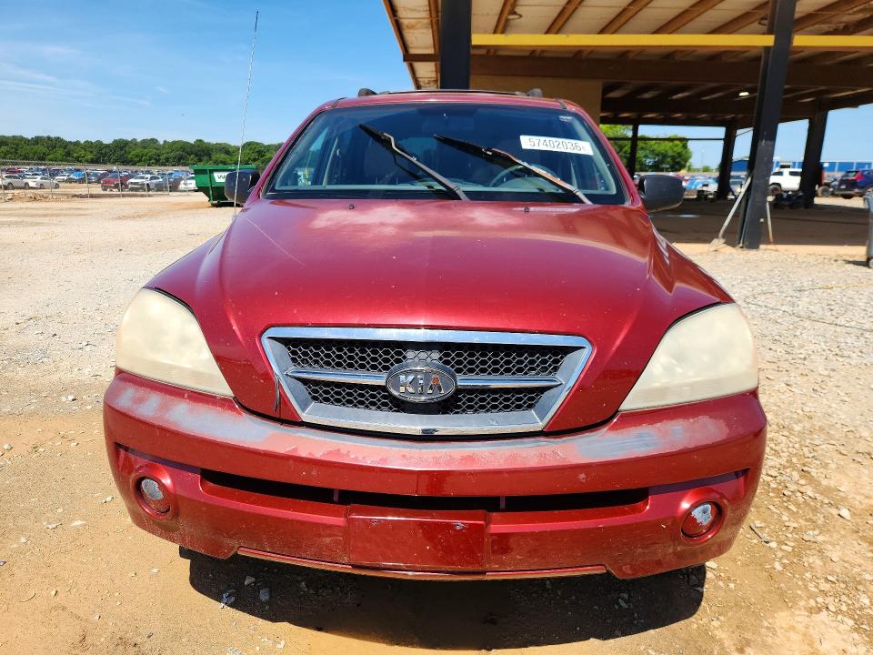 2005 Kia Sorento VIN KNDJD733155477392 COPART salvage auction — BURN, Al - Cert Of Title-Salvage Title, sold $450 on 2026-07-15 (photo 5)