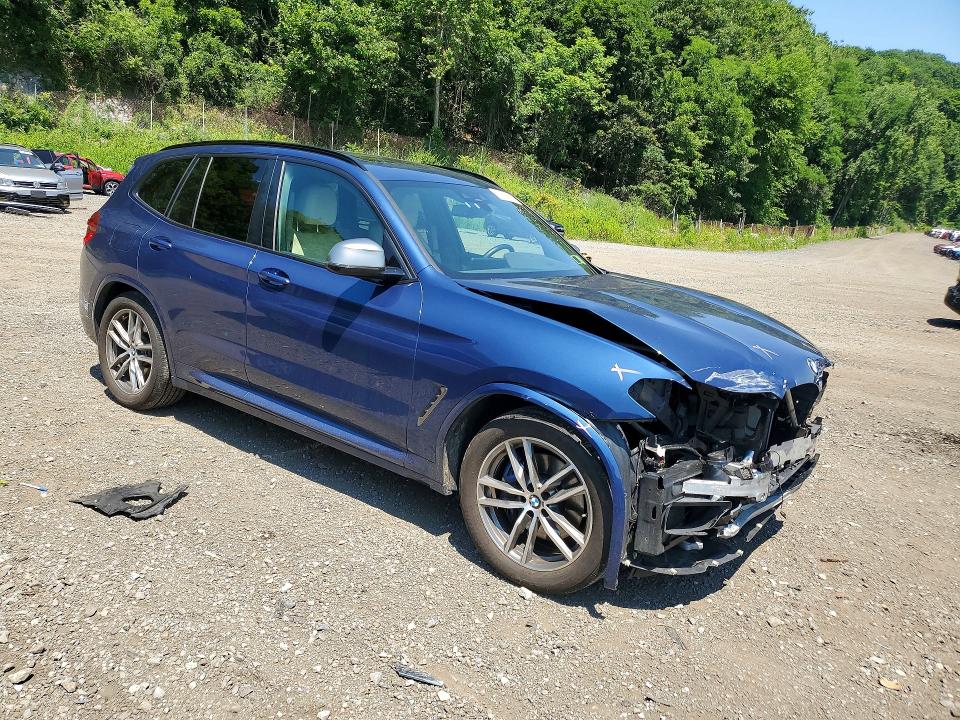 2018 BMW X3 VIN 5UXTS3C59J0Y94452 COPART salvage auction — FRONT END, Ny - Mv-907A Salvage Certificate, sold $9,500 on 2026-07-16 (photo 4)