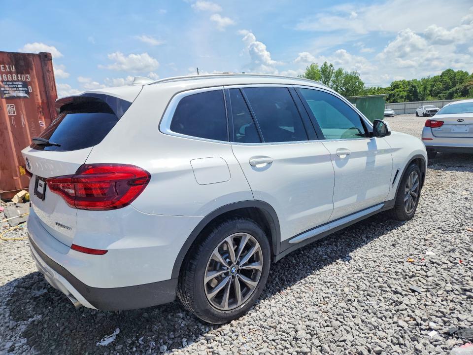 2019 BMW X3 VIN 5UXTR7C52KLR45647 COPART salvage auction — SIDE, AL - CERT OF TITLE-SALVAGE TITLE, sold $7,900 on 2026-07-28 (photo 3)