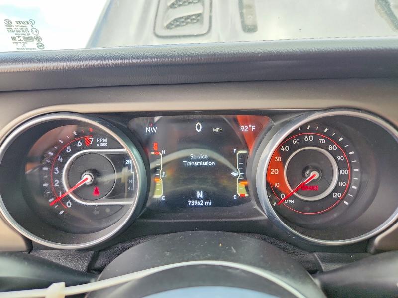2018 Jeep VIN 1C4HJXFG0JW148712 COPART salvage auction — MECHANICAL, Tx - Certificate Of Title, sold $15,500 on 2026-07-23 (photo 9)