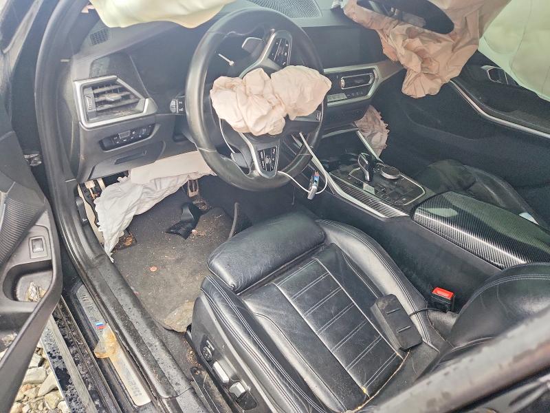 2021 BMW M3 VIN 3MW5U7J00M8B54475 COPART salvage auction — FRONT END, Va - Dealer Only Clean Title (P), sold $13,300 on 2026-07-28 (photo 8)