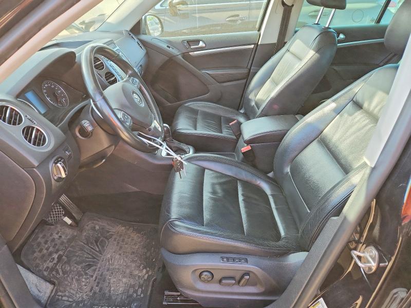 2012 Volkswagen Tiguan VIN WVGBV7AX3CW583921 COPART salvage auction — FRONT END, ON - PERMIT SALVAGE, sold $1,050 on 2026-08-13 (photo 7)