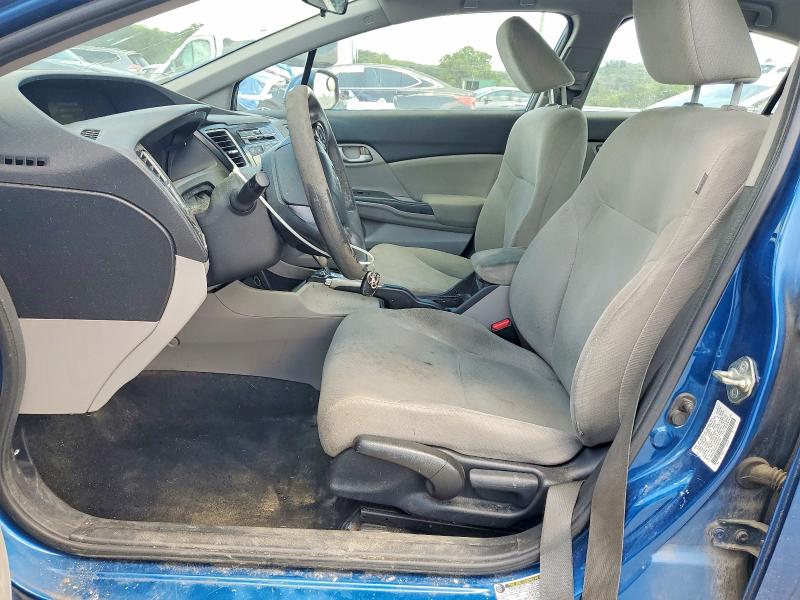 2013 Honda Civic VIN 2HGFB2F54DH596199 COPART salvage auction — FRONT END, Tn - Certificate Of Title, sold $1,150 on 2026-07-06 (photo 7)