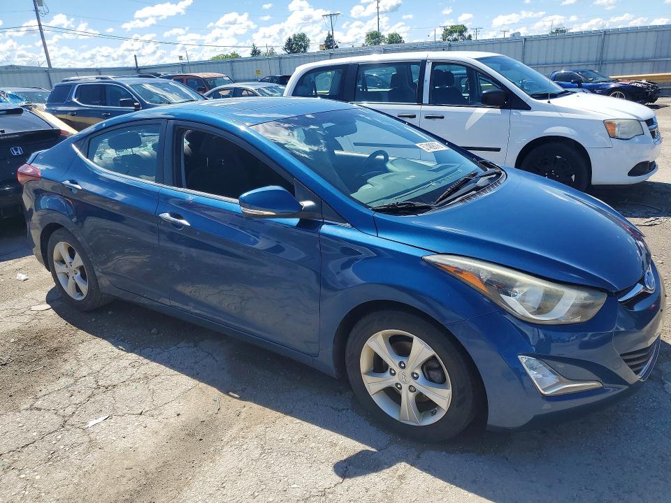 2016 Hyundai VIN KMHDH4AE8GU567955 COPART salvage auction — REAR END, In - Cert Of Title-Salvage Title, sold $1,150 on 2026-07-20 (photo 4)