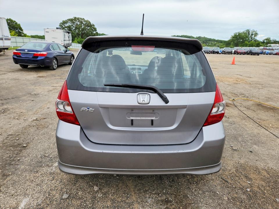 2007 Honda Fit VIN JHMGD386X7S065092 COPART salvage auction — FRONT END, Ga - Cert Of Title-Salvage, sold $225 on 2026-07-28 (photo 6)