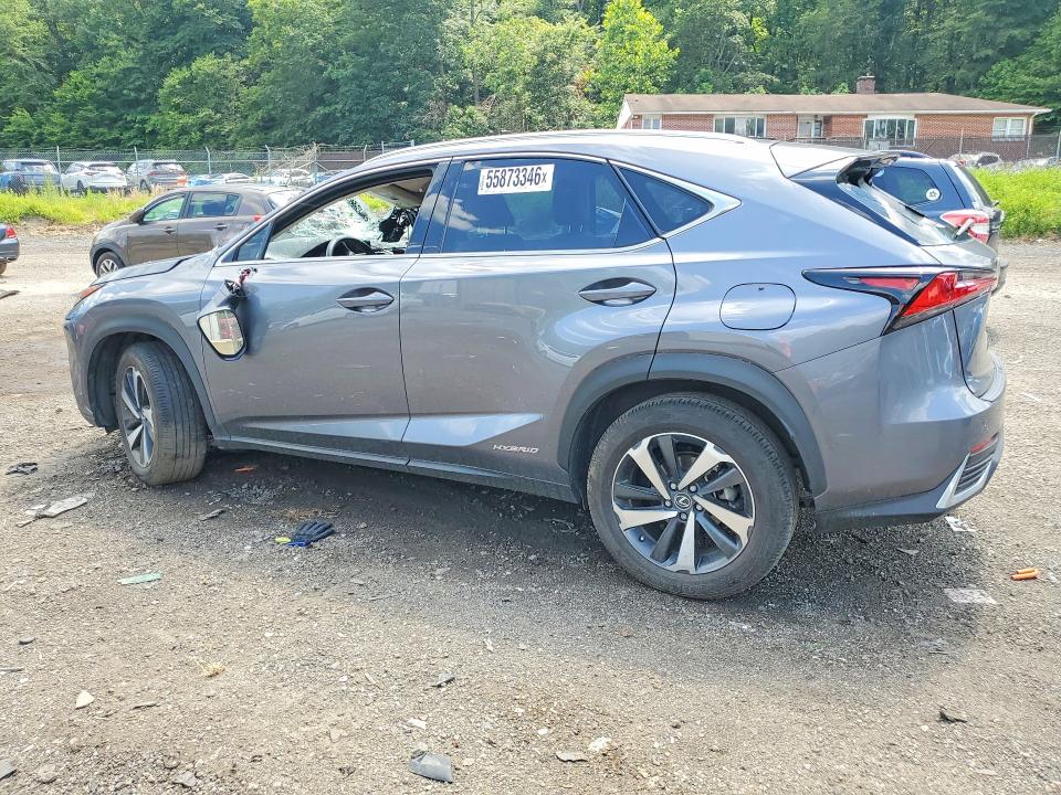 2021 Lexus Nx VIN JTJGJRDZ6M2164143 COPART salvage auction — ROLLOVER, MD - CERT OF SALVAGE > 75% DAMAGE, sold $10,600 on 2026-07-02 (photo 2)