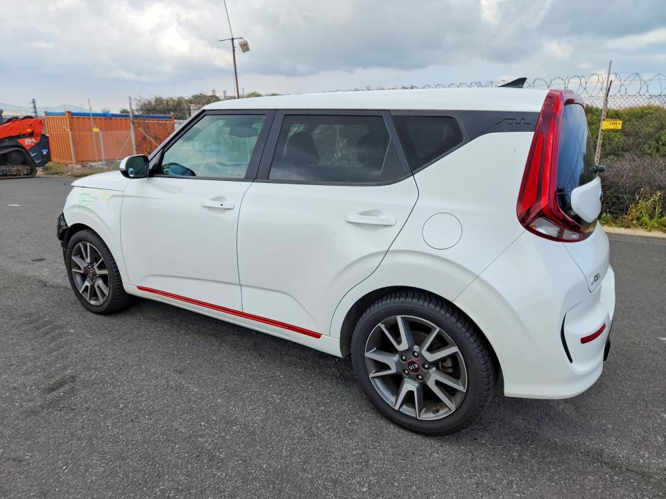 2021 Kia Soul VIN KNDJ53AF0M7787166 COPART salvage auction — FRONT END, Hi - Certificate Of Salvage, sold $2 on 2026-07-27 (photo 2)