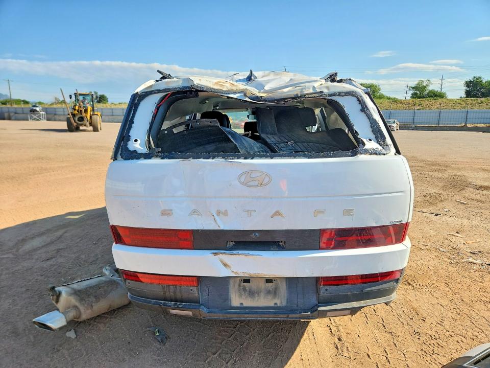 2024 Hyundai Santa fe VIN 5NMP2DGL6RH027216 COPART salvage auction — ALL OVER, CO - SALVAGE TITLE, sold $4,350 on 2026-08-03 (photo 6)