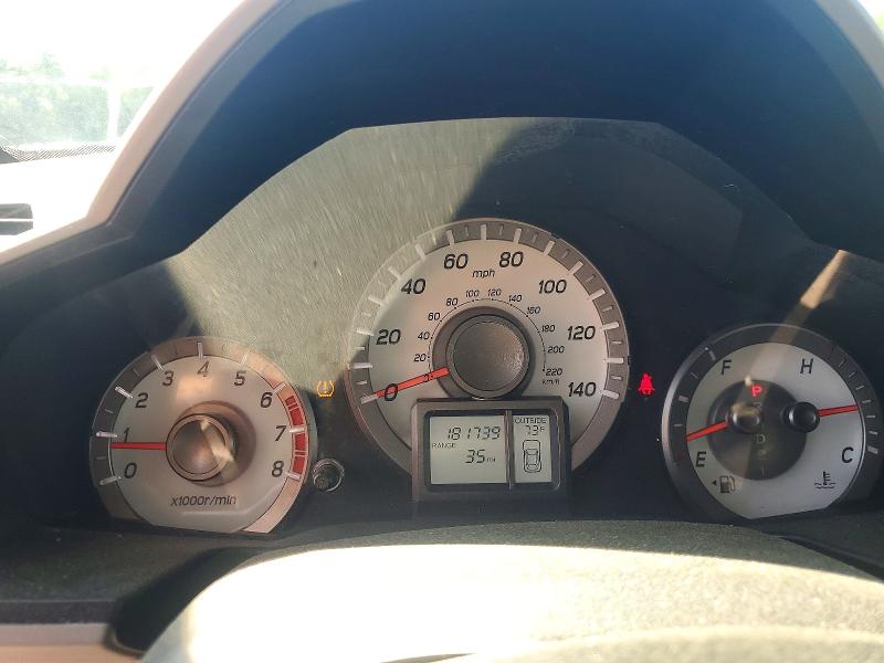 2012 Honda Pilot VIN 5FNYF4H40CB084889 COPART salvage auction — FRONT END, Ri - Salvage Certificate Of Title, sold $325 on 2026-07-28 (photo 9)