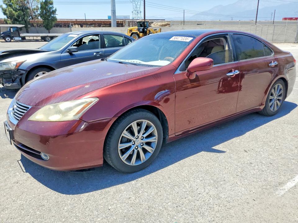 2008 Lexus Es 350 VIN JTHBJ46G782226049 COPART salvage auction — SIDE, Ca - Salvage Certificate, sold $825 on 2026-07-28 (photo 1)