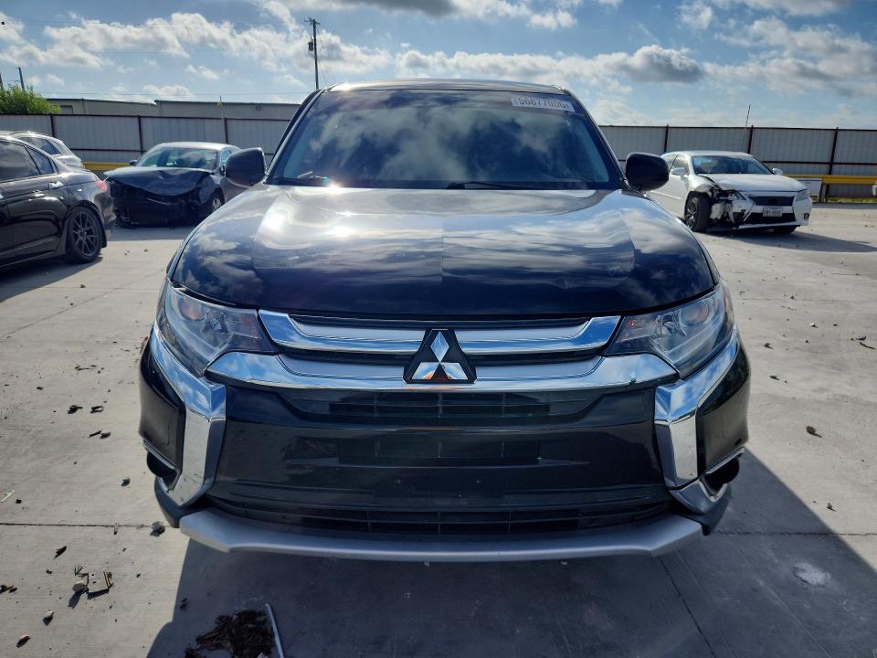 2018 Mitsubishi Outlander VIN JA4AD2A3XJZ009695 COPART salvage auction — FRONT END, Tx - Nonrepairable Title, sold $2,050 on 2026-07-07 (photo 5)