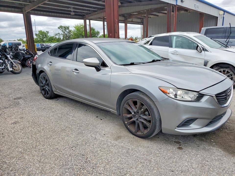 2014 Mazda 6 VIN JM1GJ1V64E1122831 COPART salvage auction — REAR END, Fl - Cert Of Title Slvg Rebuildable, sold $1,000 on 2026-07-14 (photo 4)