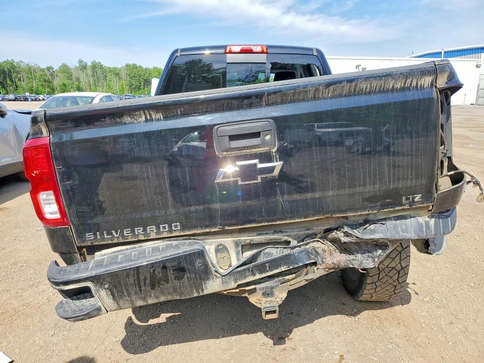2018 Chevrolet Silverado VIN 3GCUKSECXJG342417 COPART salvage auction — REAR END, On - Permit Salvage, sold $8,900 on 2026-07-09 (photo 6)