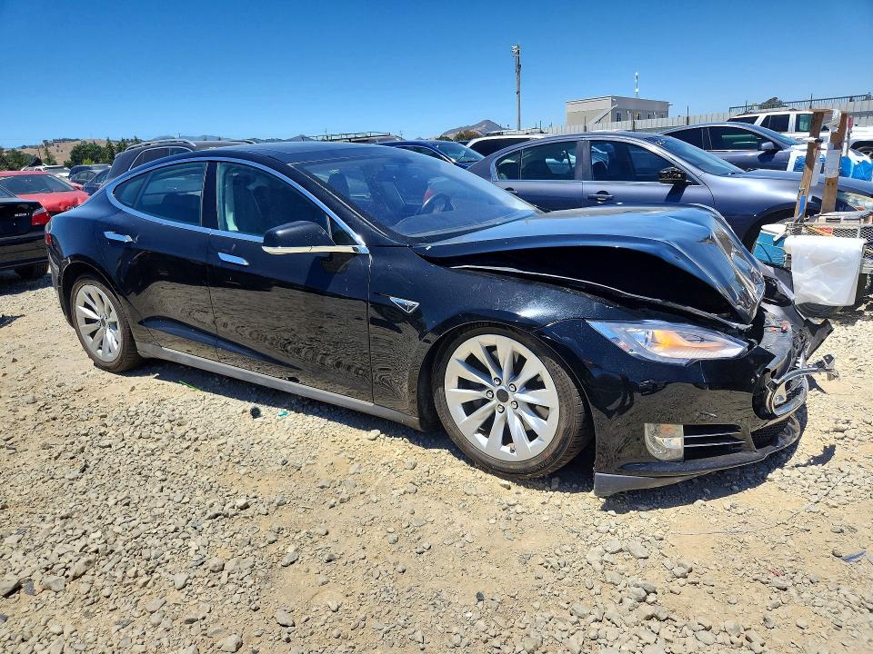 2013 Tesla Model s VIN 5YJSA1DP2DFP26016 COPART salvage auction — FRONT END, Ca - Salvage Certificate, sold $500 on 2026-07-21 (photo 4)