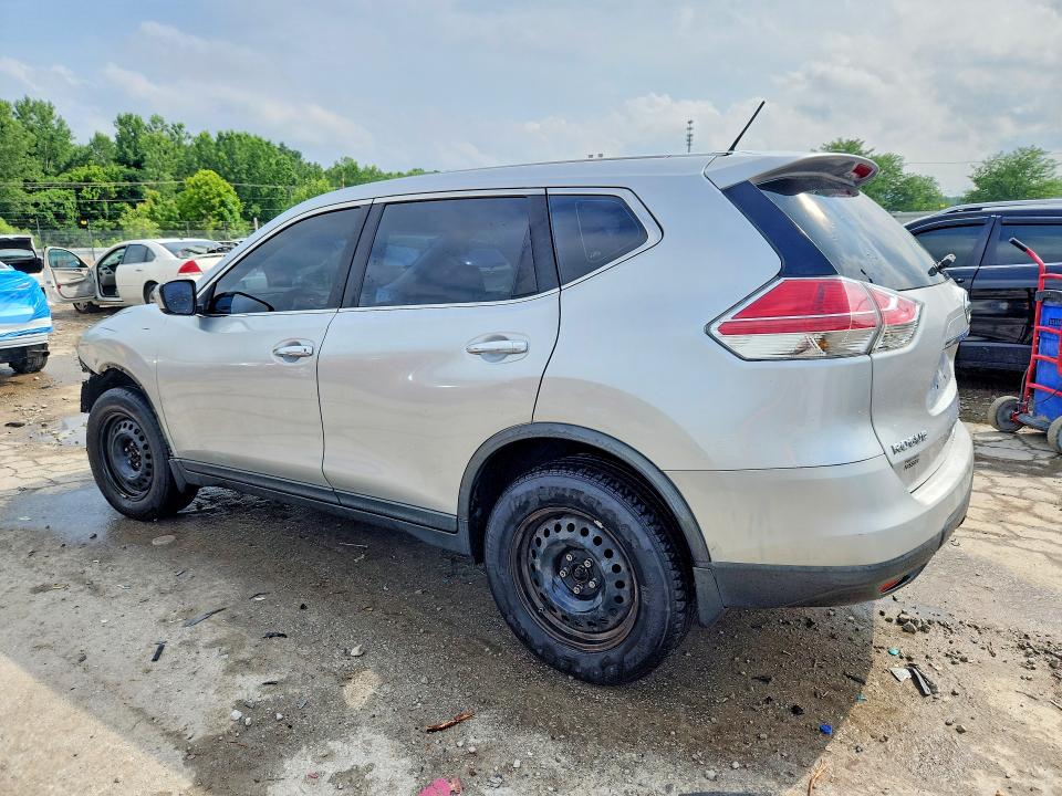 2015 Nissan Rogue VIN KNMAT2MVXFP586638 COPART salvage auction — FRONT END, Ky - Bill Of Sale/Part Only/No Titl, sold $1,100 on 2026-07-16 (photo 2)