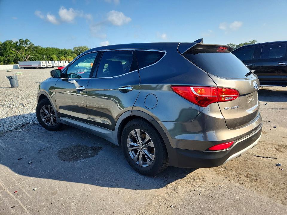 2014 Hyundai Santa fe VIN 5XYZT3LB6EG203716 COPART salvage auction — SIDE, Fl - Cert Of Title Slvg Rebuildable, sold $900 on 2026-07-15 (photo 2)