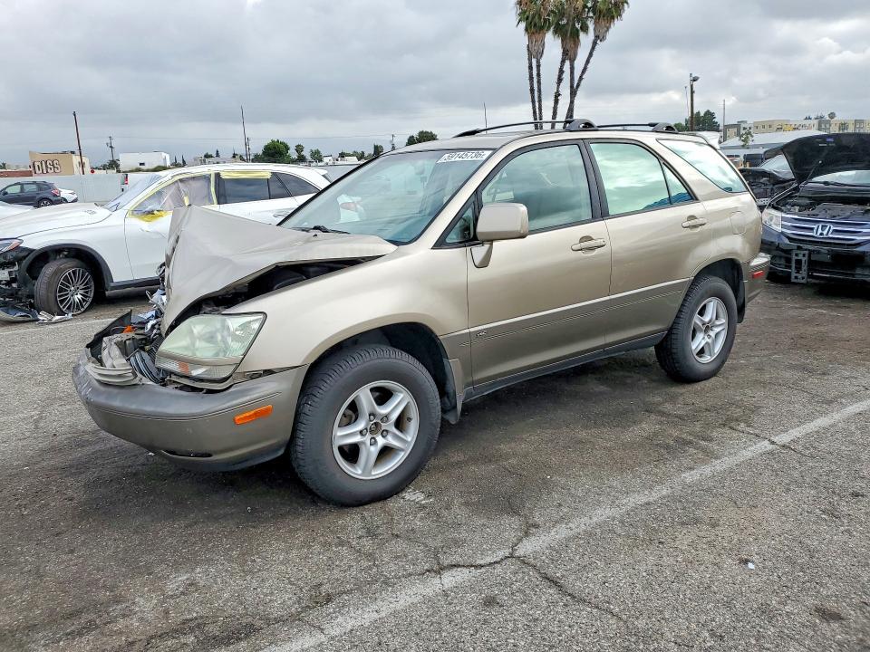 2001 Lexus Rx VIN JTJGF10U510112149 COPART salvage auction — FRONT END, Ca - Salvage Certificate, sold $700 on 2026-07-31 (photo 1)