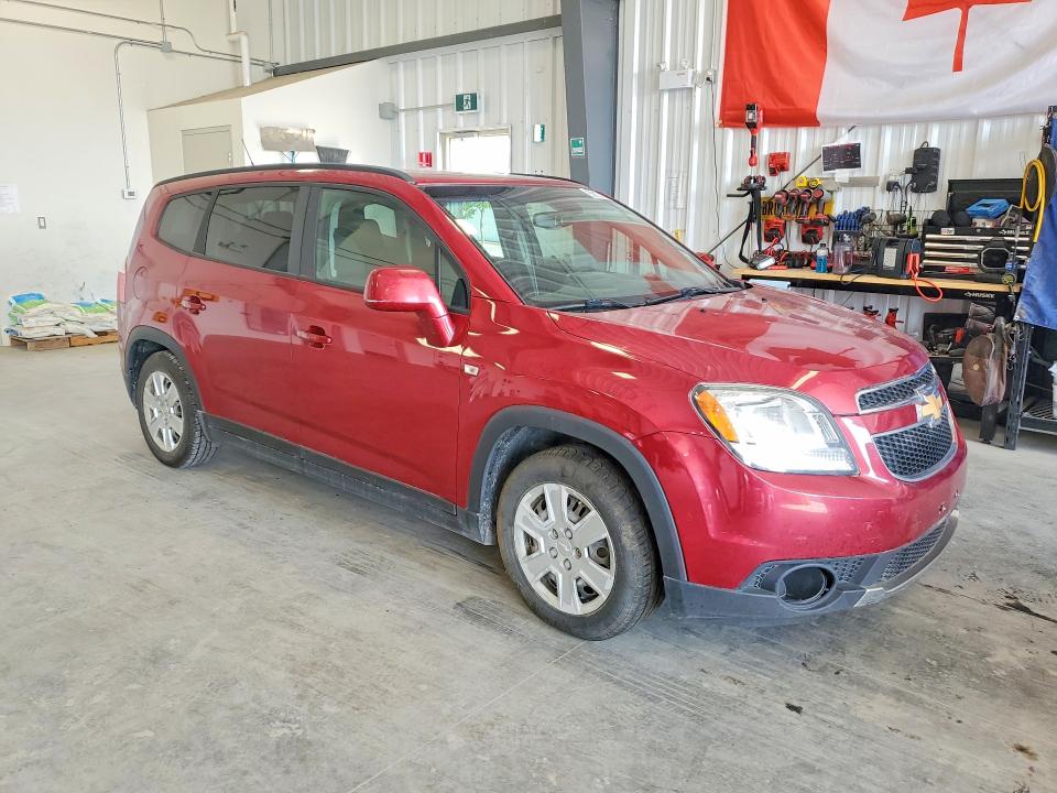 2013 Chevrolet Orlando VIN KL77P2ET7DK158352 COPART salvage auction — MECHANICAL, On - Permit No Brand - Unfit, sold $275 on 2026-07-21 (photo 4)