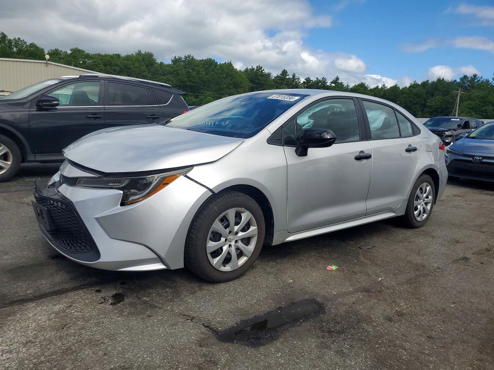 2022 Toyota Corolla VIN 5YFEPMAE5NP357870 COPART salvage auction — FRONT END, RI - SALVAGE CERTIFICATE OF TITLE, sold $4,500 on 2026-07-30 (photo 1)