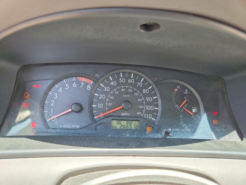 2006 Toyota Corolla VIN 1NXBR32E06Z759060 COPART salvage auction — WATER/FLOOD, Tx - Salvage Title-Flood Damage, sold $600 on 2026-07-09 (photo 9)