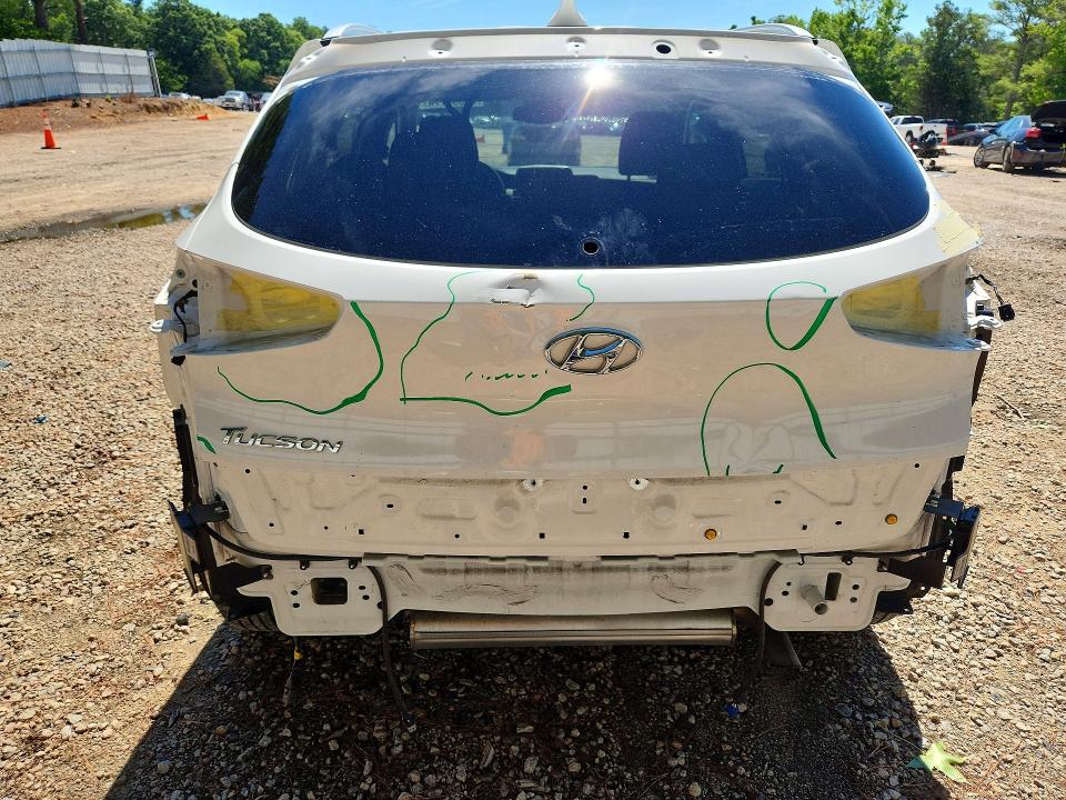 2019 Hyundai Tucson VIN KM8J33A49KU948113 COPART salvage auction — REAR END, Nc - Salvage Certificate Of Title, sold $2,000 on 2026-07-31 (photo 6)