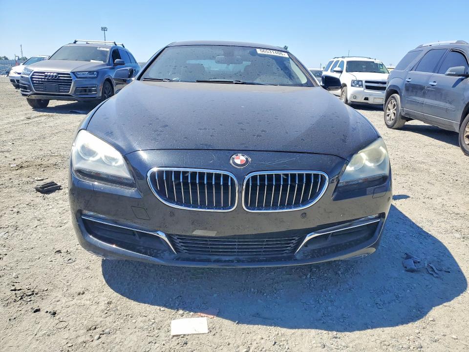 2014 BMW 6 series VIN WBA6B8C53ED452743 COPART salvage auction — MINOR DENT/SCRATCHES, In - Cert Of Title - Rebuilt Vehicl, sold $3,000 on 2026-07-09 (photo 5)