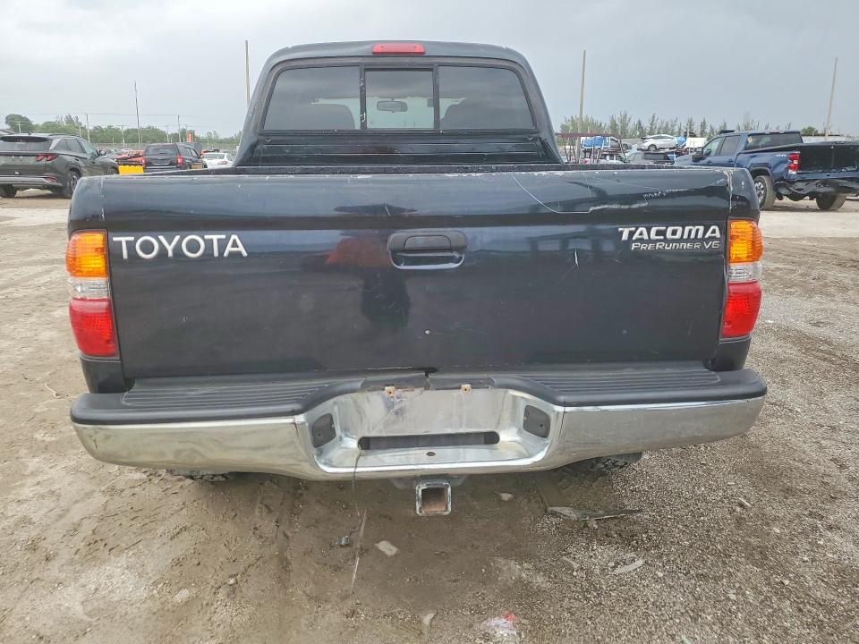 2002 Toyota Tacoma VIN 5TEGN92N62Z080825 COPART salvage auction — REAR END, Fl - Cert Of Title Slvg Rebuildable, sold $2,600 on 2026-07-23 (photo 6)