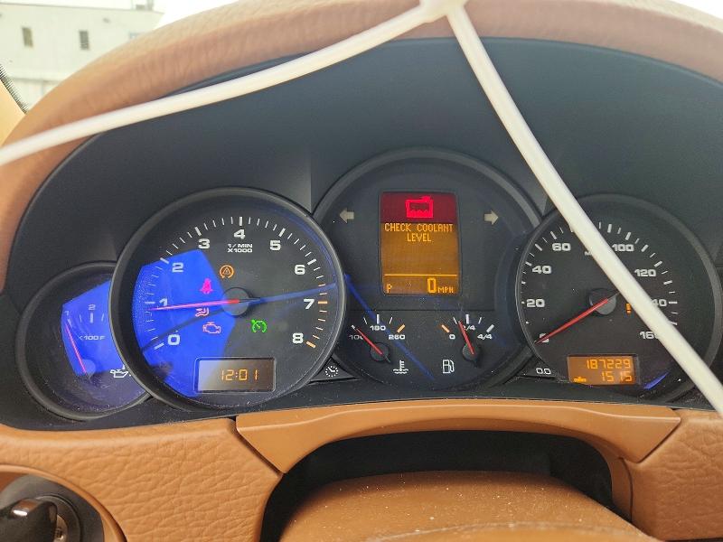 2009 Porsche Cayenne VIN WP1AA29P59LA08697 COPART salvage auction — SIDE, OH - CERTIFICATE OF TITLE, sold $525 on 2026-07-02 (photo 9)