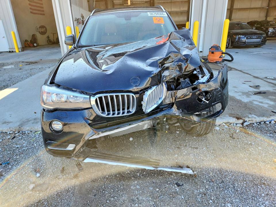 2017 BMW VIN 5UXWX9C50H0T01931 COPART salvage auction — FRONT END, Ne - Cert Of Title-Salvage, sold $600 on 2026-07-07 (photo 5)