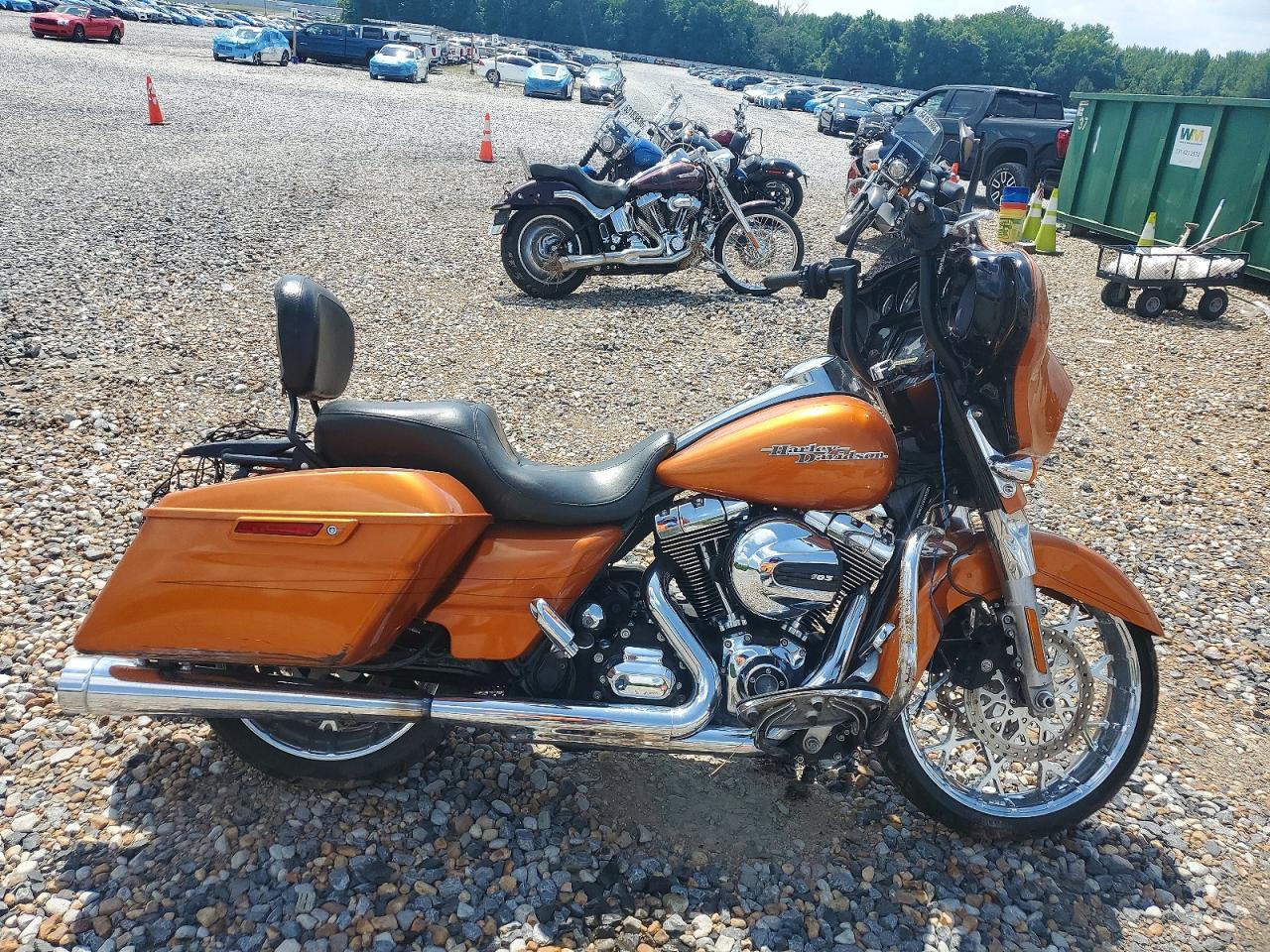 2015 Harley-Davidson FLHXS VIN 1HD1KRM17FB700700 COPART salvage auction — Front End, TN - SALVAGE CERTIFICATE, sold $3,250 on 2026-07-09 (photo 1)
