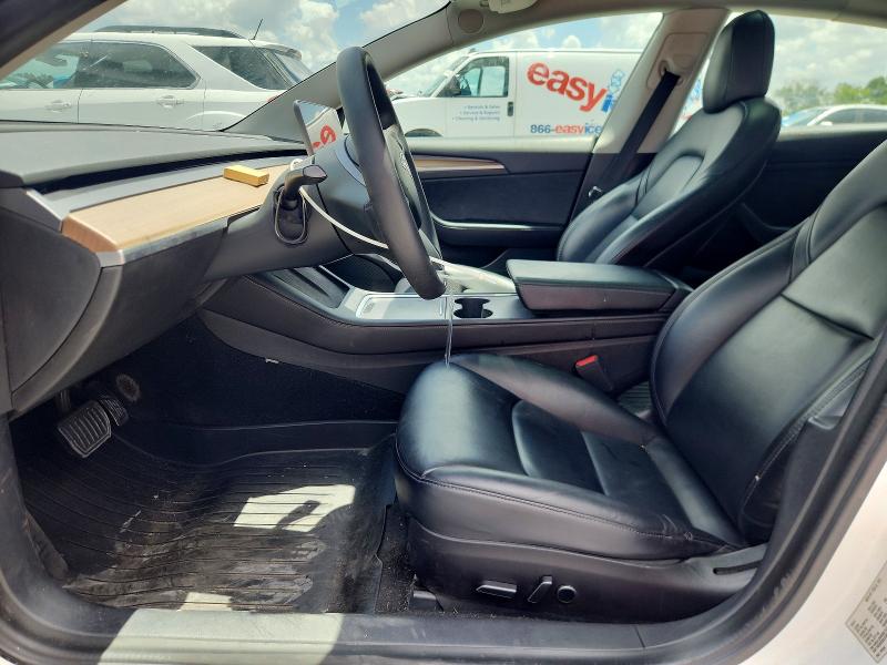 2021 Tesla VIN 5YJ3E1EA2MF053358 COPART salvage auction — FRONT END, FL - CERT OF TITLE SLVG REBUILDABLE, sold $1,450 on 2026-07-24 (photo 7)