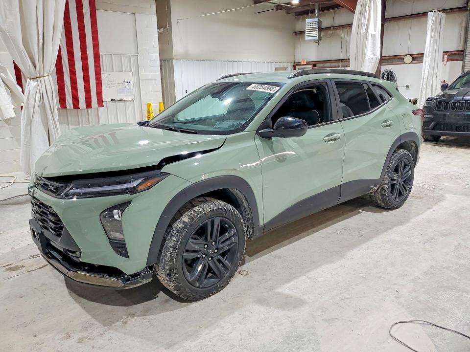 2024 Chevrolet VIN KL77LKE25RC155244 COPART salvage auction — FRONT END, Ny - Mv-907A Salvage Certificate, sold $9,300 on 2026-07-27 (photo 1)