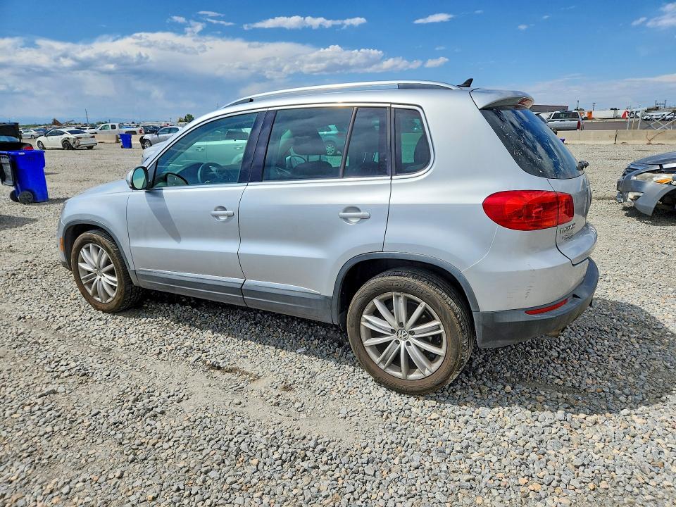 2013 Volkswagen Tiguan VIN WVGBV7AX9DW551072 COPART salvage auction — FRONT END, Co - Public - Salvage Title, sold $600 on 2026-07-28 (photo 2)