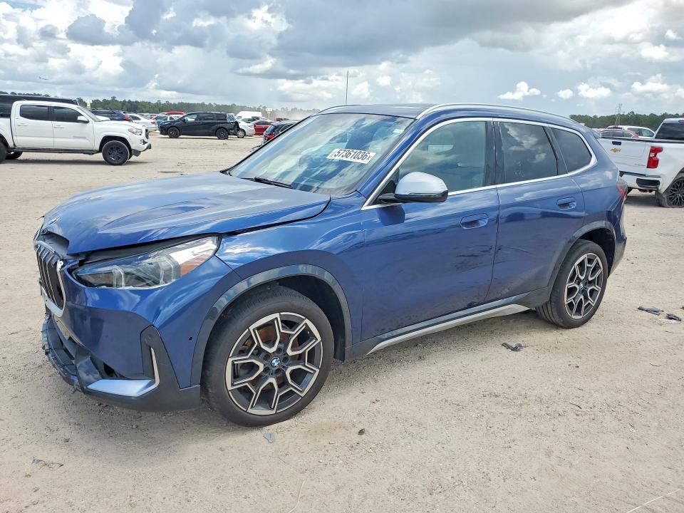 2023 BMW X1 VIN WBX73EF00P5W15142 COPART salvage auction — FRONT END, Ma - Cert Of Title-Salvage, sold $12,300 on 2026-07-07 (photo 1)