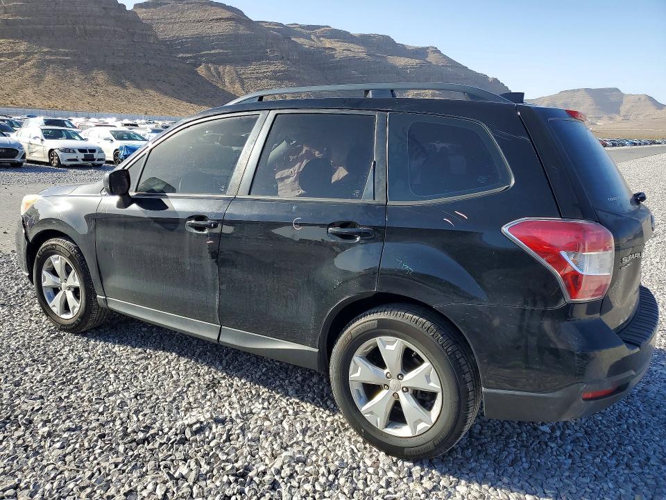 2016 Subaru Forester VIN JF2SJABC6GH502348 COPART salvage auction — SIDE, Nv - Salvage Title, sold $1,250 on 2026-07-27 (photo 2)