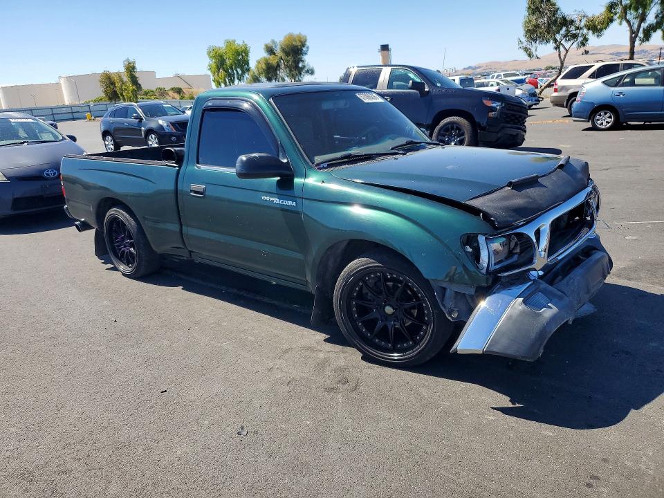 2002 Toyota Tacoma VIN 5TENL42N62Z048554 COPART salvage auction — FRONT END, Ca - Salvage Certificate, sold $2,650 on 2026-07-13 (photo 4)